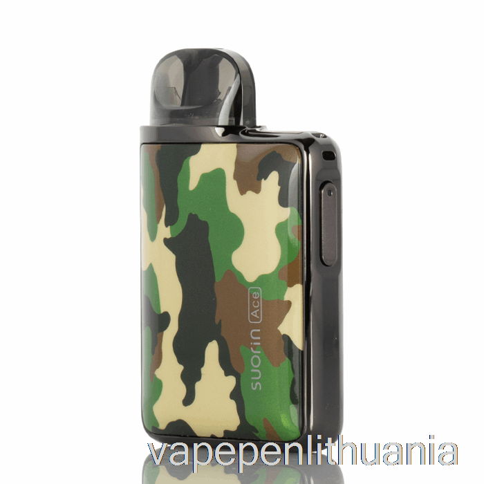 Suorin Ace 15w Pod System Woodland Camouflage Vape Skystis